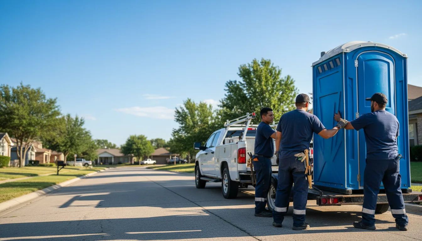 Portable Toilet Rental in Muscatine, IA near me